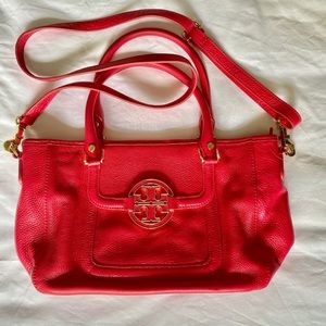 Hot Pink Medium Sized Tory Burch Tote